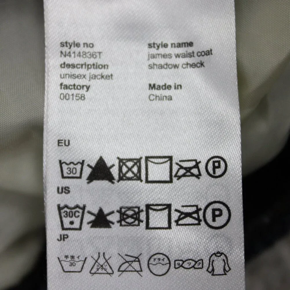 WeSC Flannel Shirt Jacket Mens 2XL Womens 3XL Blue/Brown Plaid Lined L/S Button - Picture 9 of 13